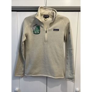 Patagonia Better Sweater Women XS 1/4 Zip Fleece Pullover Jacket KAPPA DELTA